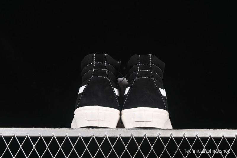 Fear of God x Vans Sk8-Hi High-Top Sneakers in Minimalist Black/White - VN0A2XS1ML5