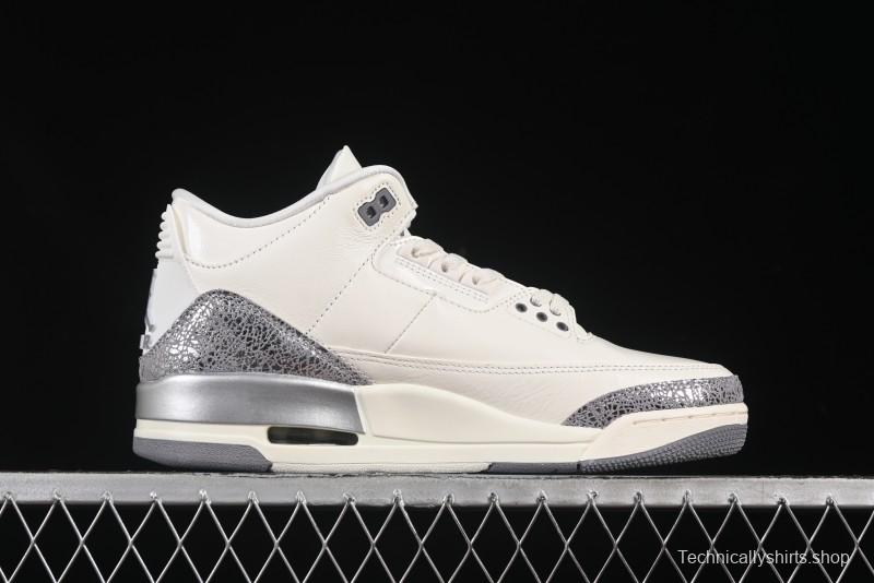 Nike Air Jordan 3 Retro OG Sail Metallic Silver - CK9246-100