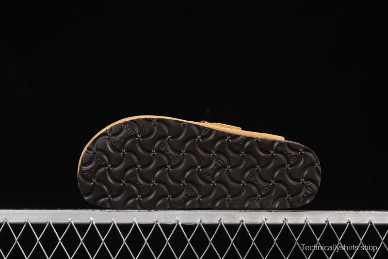 Birkenstock Arizona Soft Footbed Sandals with Suede Leather and Lambswool Lining - G.D4