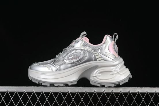 GG-CC Casual Sports Running Shoes with Crescent Moon Sole and 5cm Height Increase - 668-1