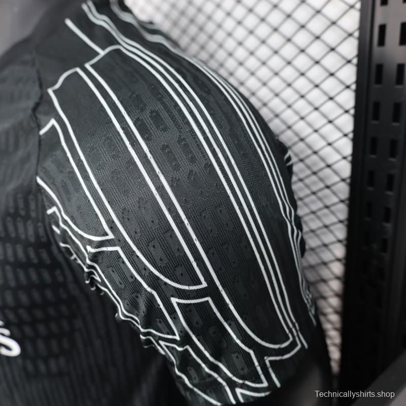 Player Version 25/26 PSG Black Goalkeeper Jersey