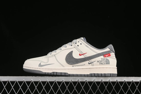 Nike SB Dunk Low The North Face Collaboration Anniversary Edition Customized Low-Top Skate Shoes - YX5066-340