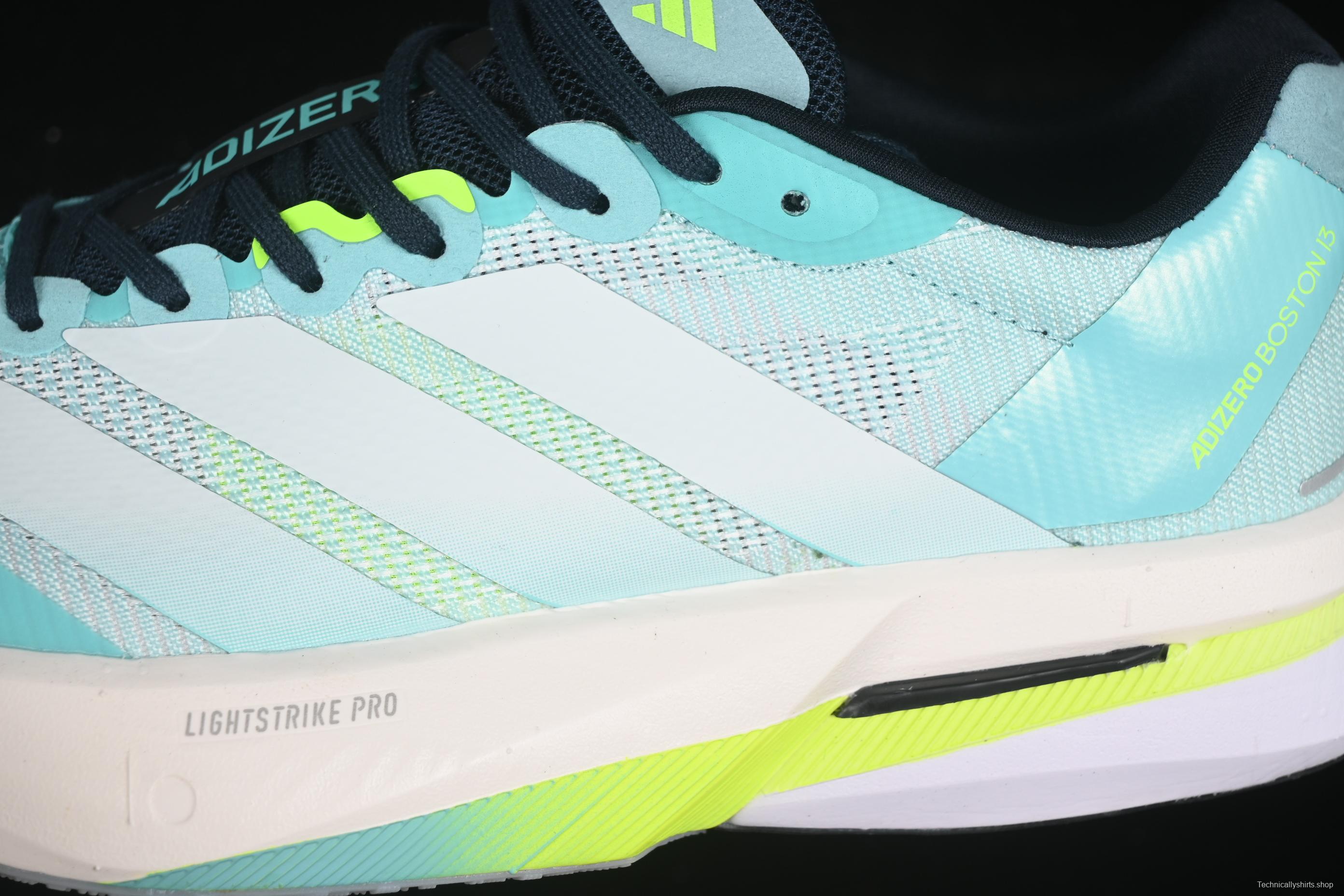 Adidas Adizero Boston 13 Running Shoes with Breathable Design - JS4945