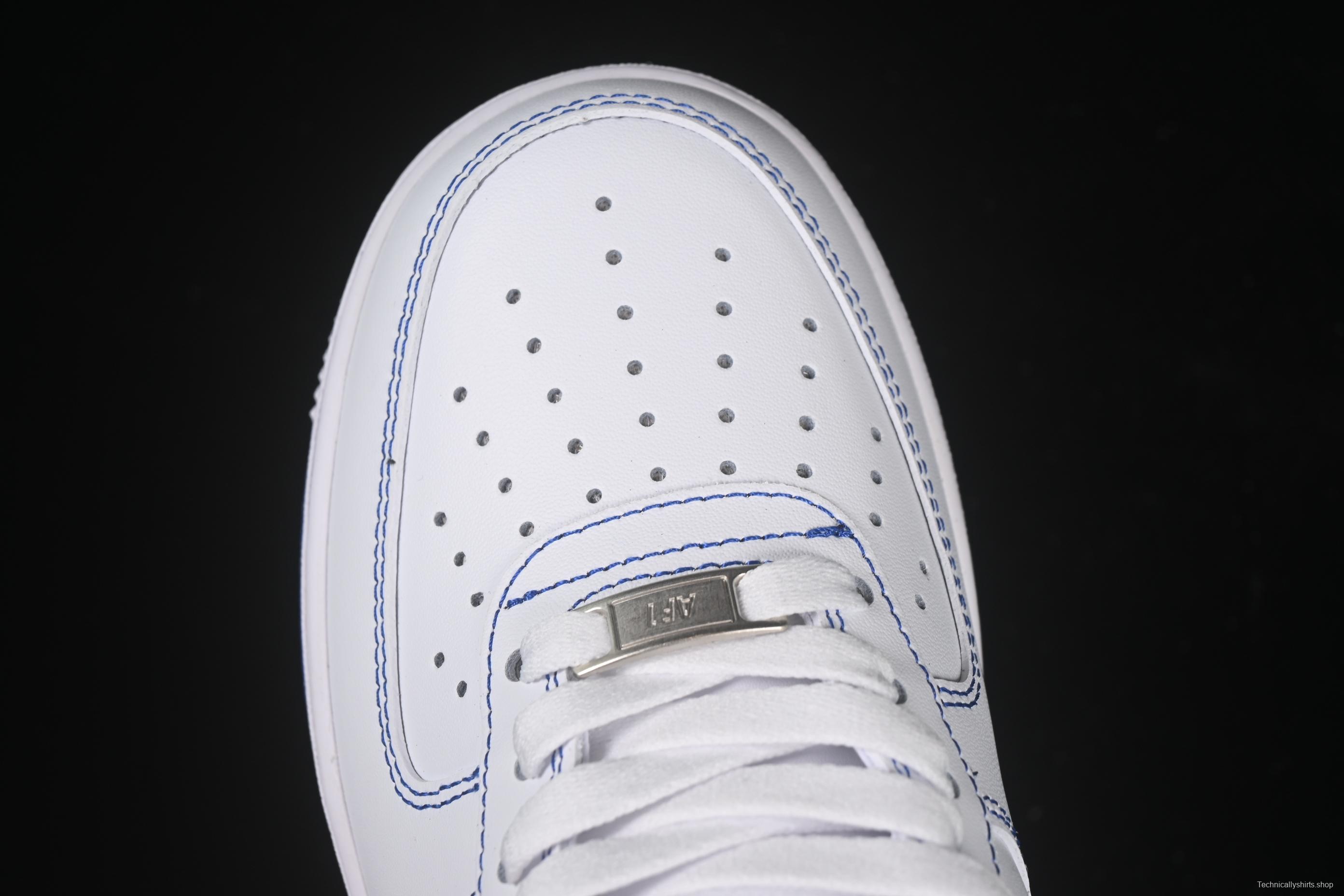 Nike Air Force 1'07 Low Casual Sneakers in Blue Ocean - ZH0316-083