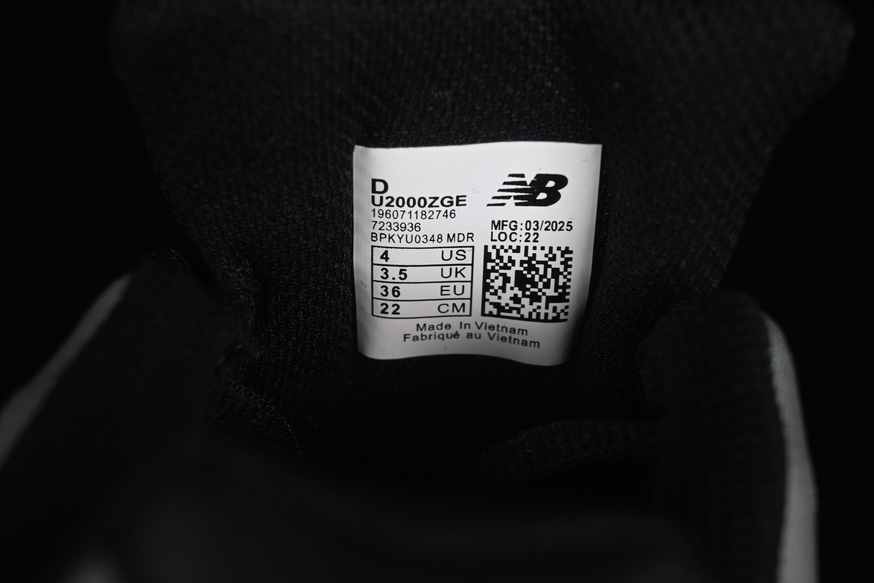 New Balance 2000 Series Retro Dad Style Casual Running Shoes - U2000ZGE