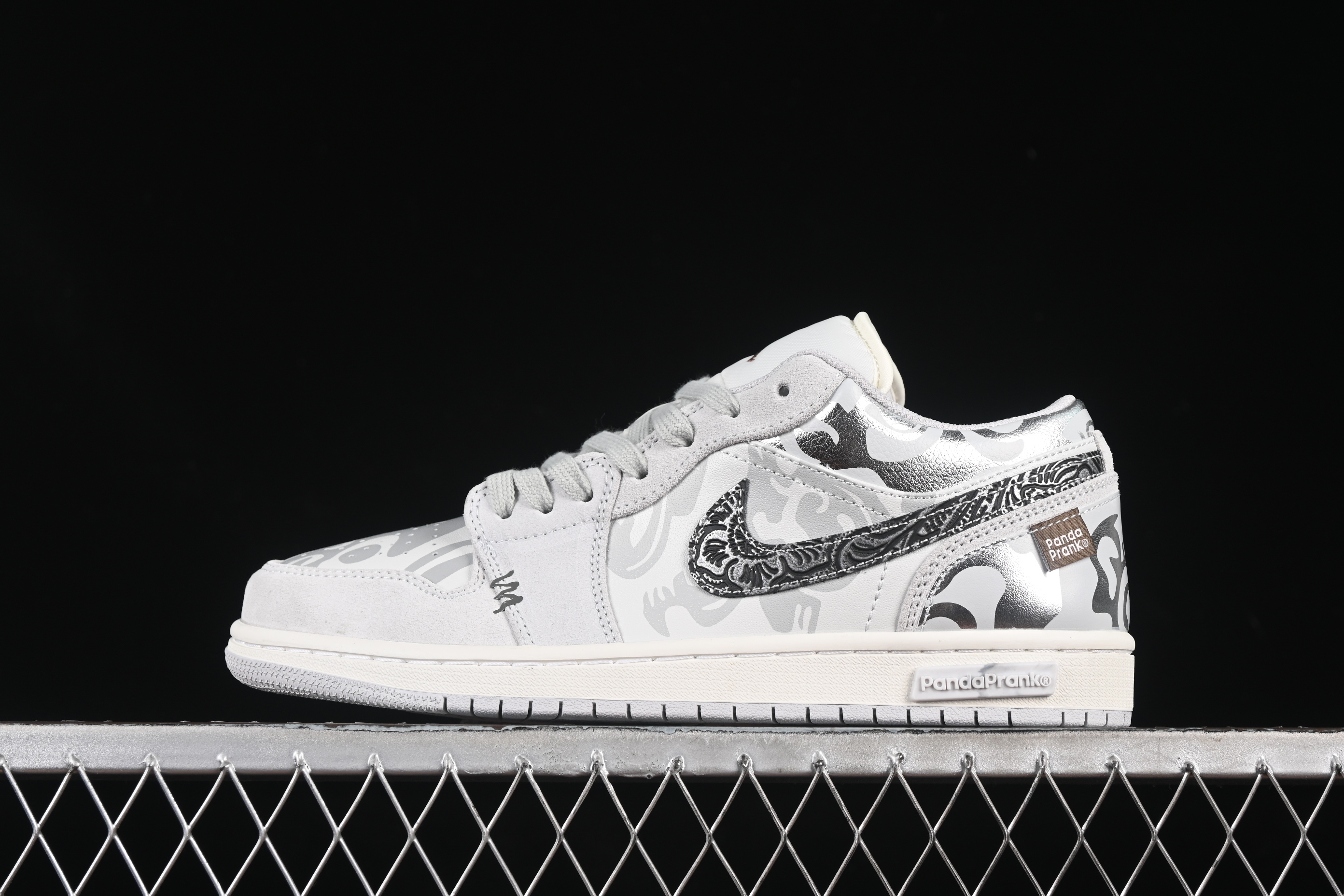 Nike Air Jordan 1 Low AJ1 Panda Mischief CNY Playful Dragon Low-Top Casual Sneakers - HF1567-200