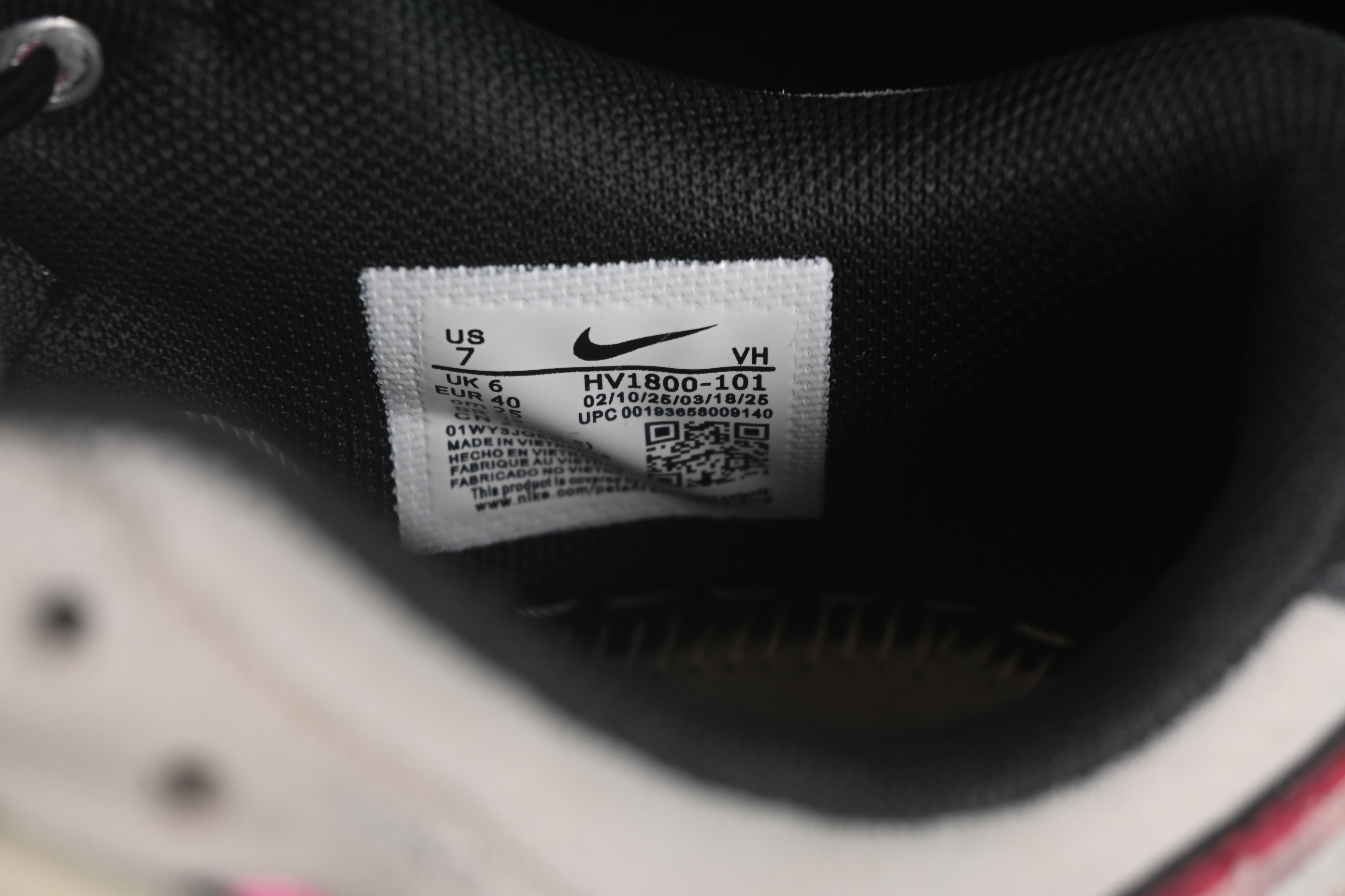 Nike Dunk Low Panda Valentine's Day Mischief Film Love Letter Low-Top Casual Sneakers - HV1800-101