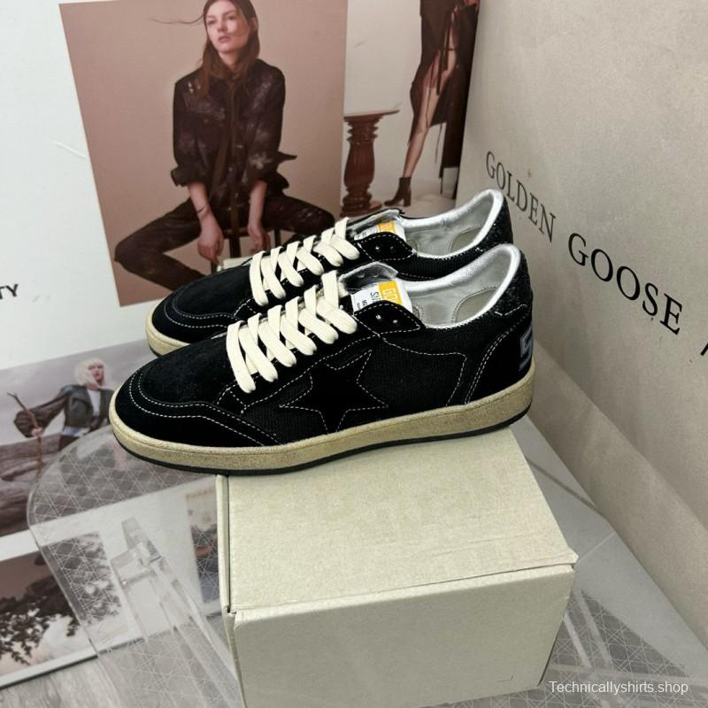 2024 Unisex GGDB Black Suede Sneakers MJ00260