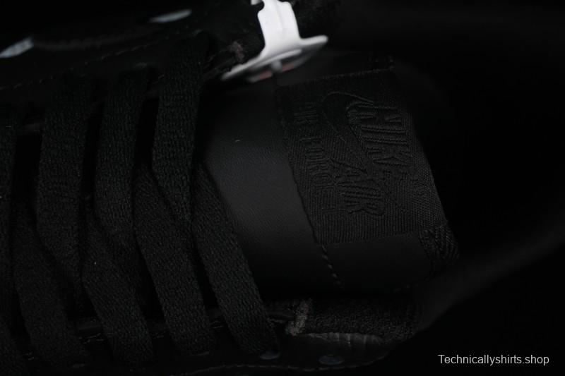 Nike Comme Des Garcons Air Force 1 Low Casual Sneakers with Full-Length Air Cushion - IB9949-001