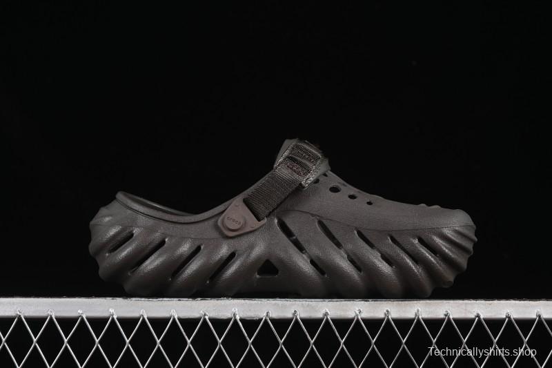 Crocs Bobs Flat Heel Closed Toe Slip-On Beach Clog Sandals - B.D4