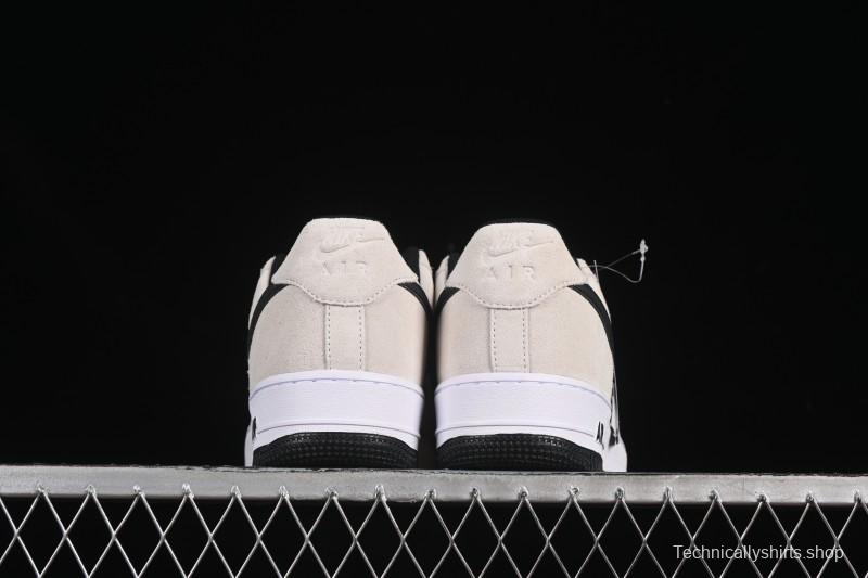 Nike Air Force 1'07 Low Casual Sneakers with Full-Length Air Cushion - IB6388-100