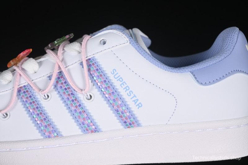Adidas Superstar II Casual Sneakers with Shell Toe Design - JR1332