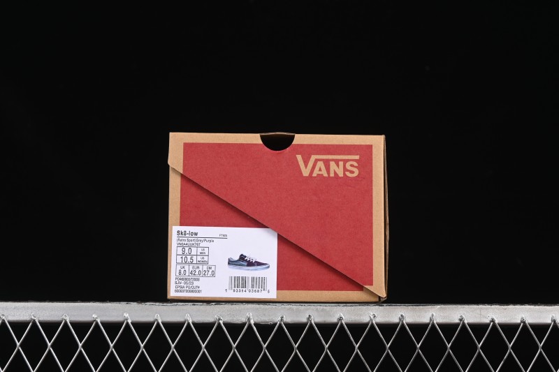 Vans Sk8-Low Skate Shoes with Slip-Resistant Sole - VN0A4UUK76T