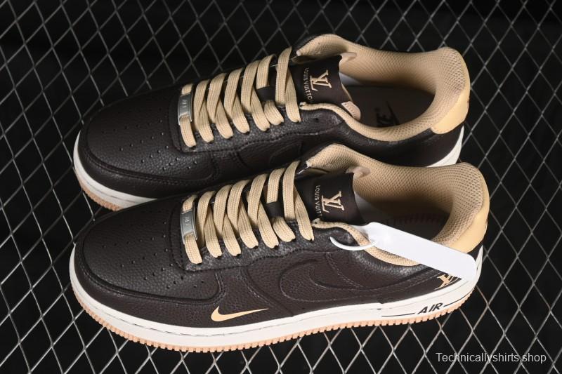Nike Air Force 1 '07 Low LV Collaboration Coffee Brown Casual Sneakers - LW9279-007