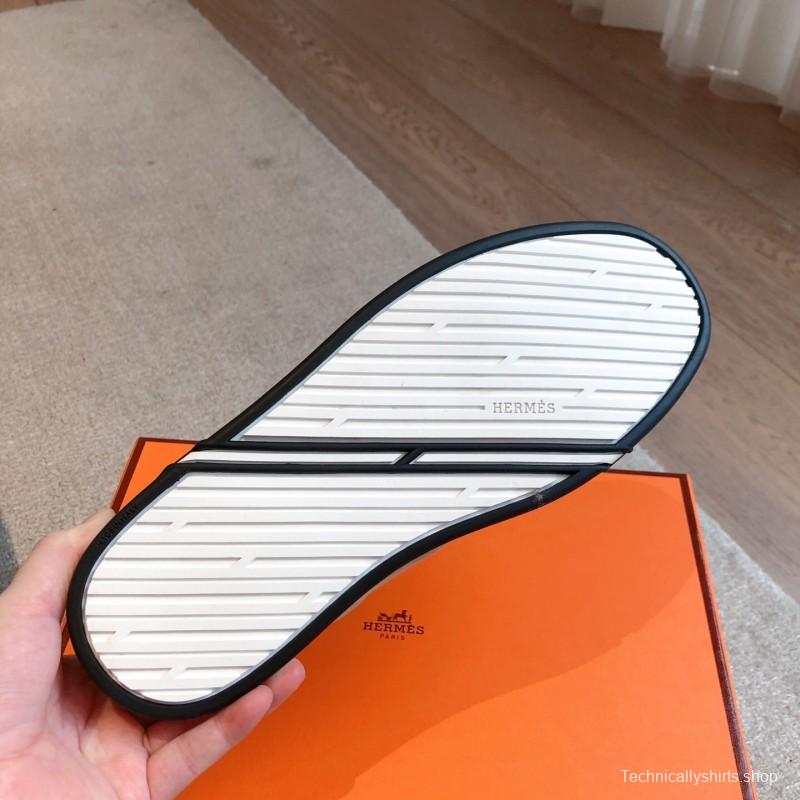 2025 Unisex H Beige White Suede Leather Sneakers AS00380