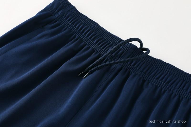 2025 Nike Navy Full Hoodie Zipper Jacket +Long Pants