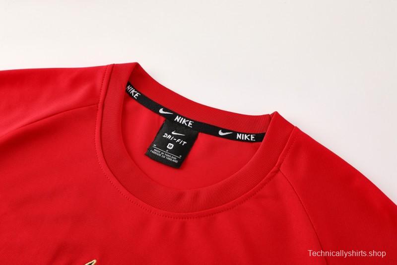 25/26 Nike Red Short Sleeve Jersey+Shorts