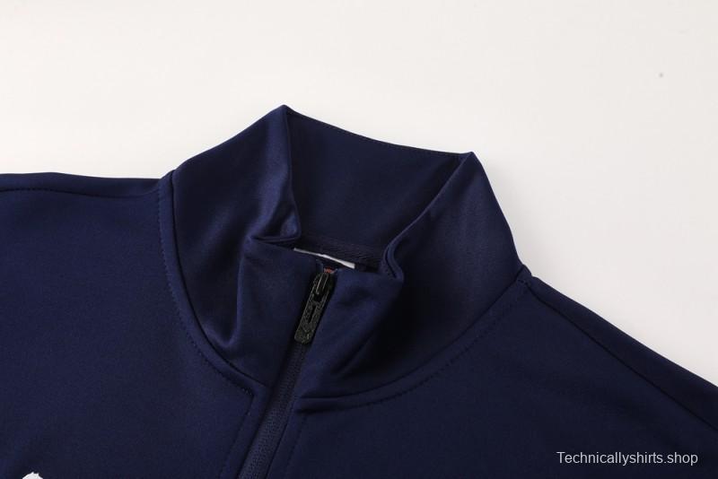 25/26 Manchester City Blue/Navy Full Zipper Jacket +Long Pants