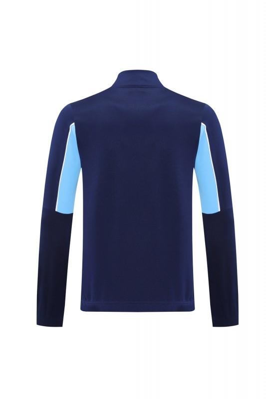 25/26 Olympique Marseille Blue/Navy Full Zipper Jacket +Long Pants