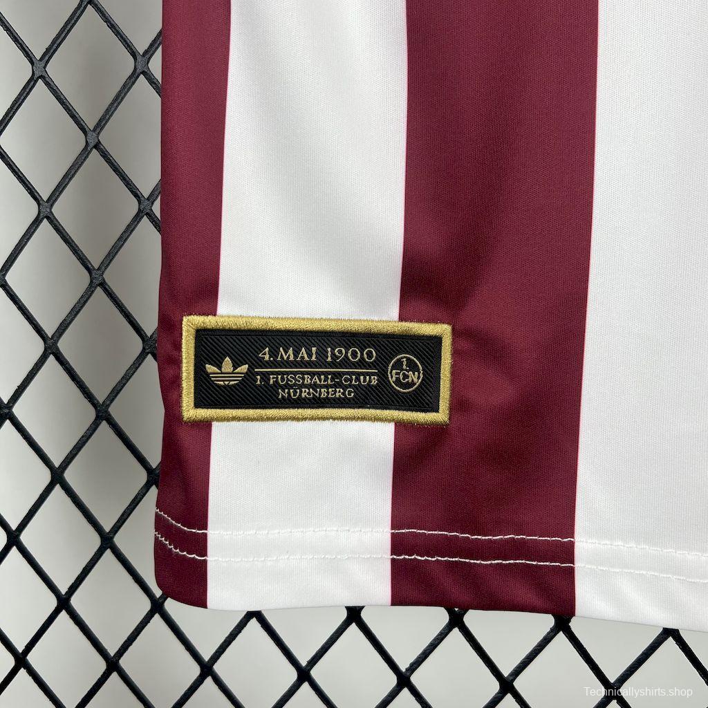 2025/26 Kids 1. FC Nurnberg 125th Anniversary Kit
