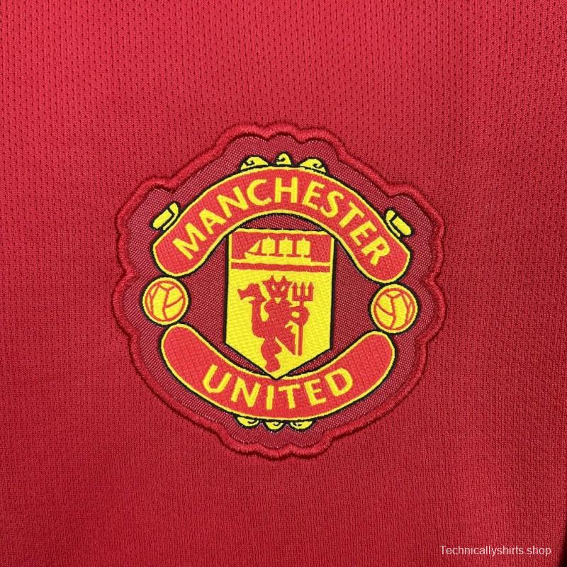 2025/26 Manchester United Home Women Jersey