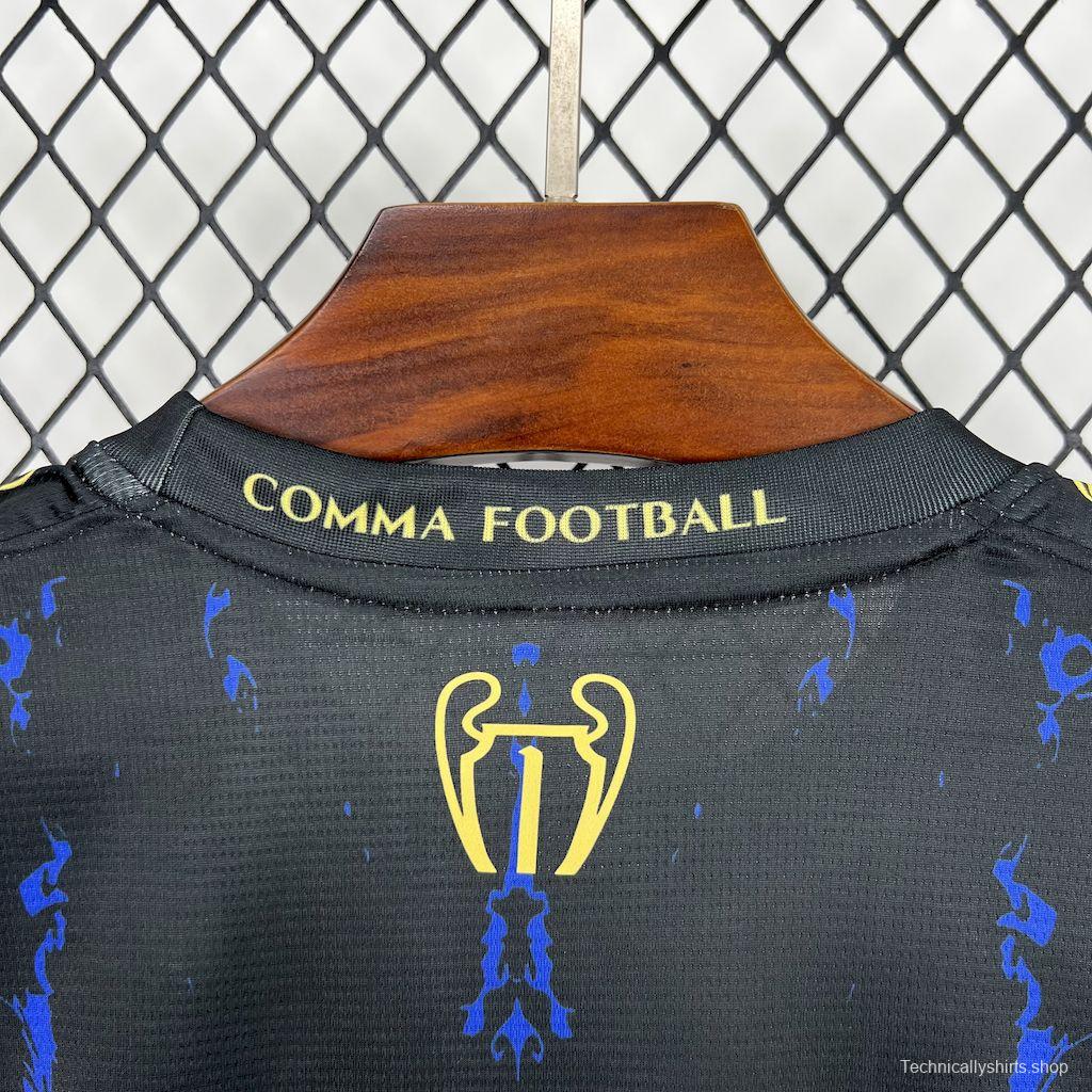 2025/26 Paris Saint-Germain (CAMPEONES DE EUROPA) Red And Blue Jersey