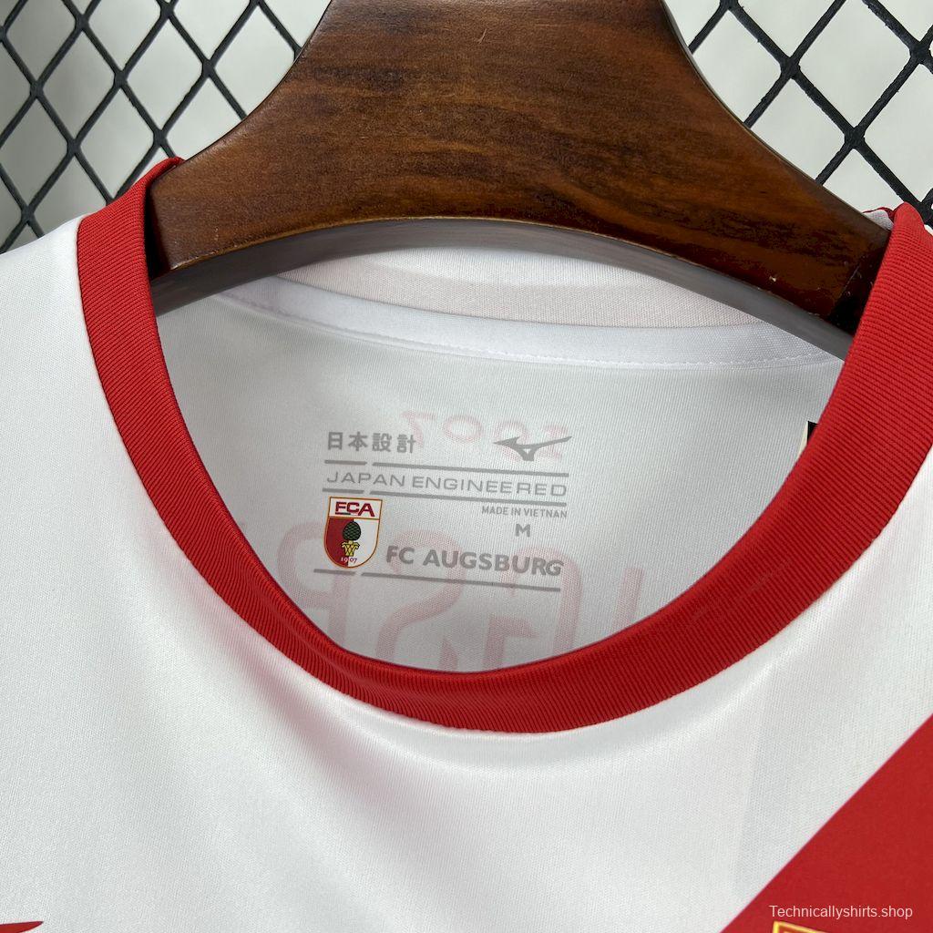 2025/26 FC Augsburg Home Jersey