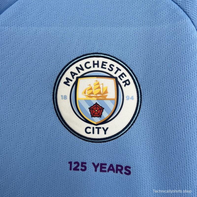 19/20 Retro Manchester City Home Jersey
