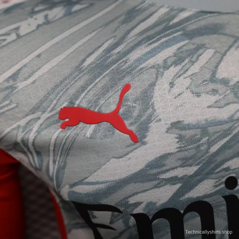 25/26 Player Version AC Milan Home Goalkeeper Long Sleeve Jersey