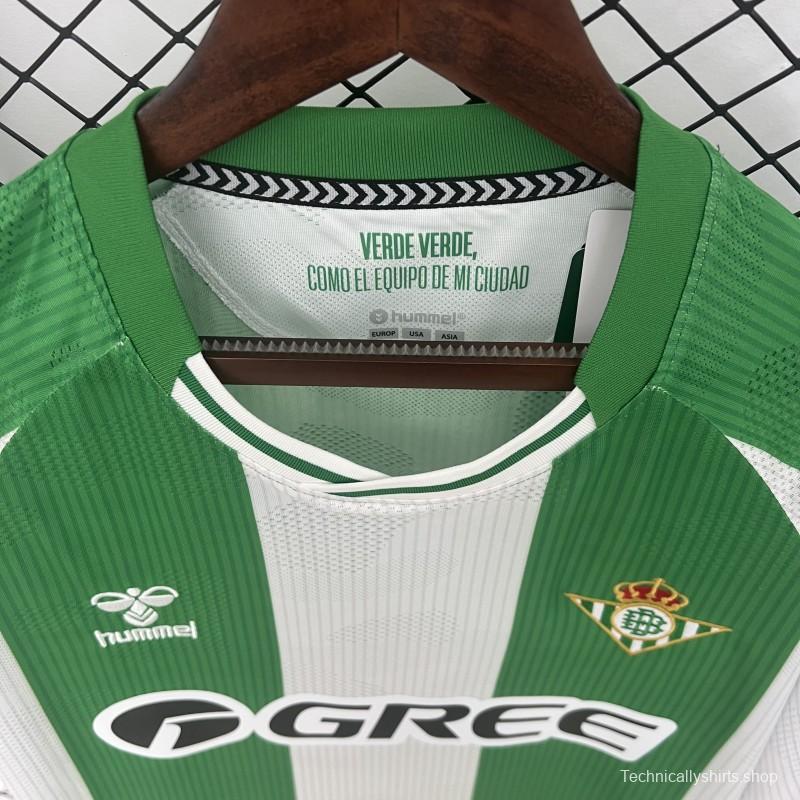 25/26 Real Betis Home Jersey