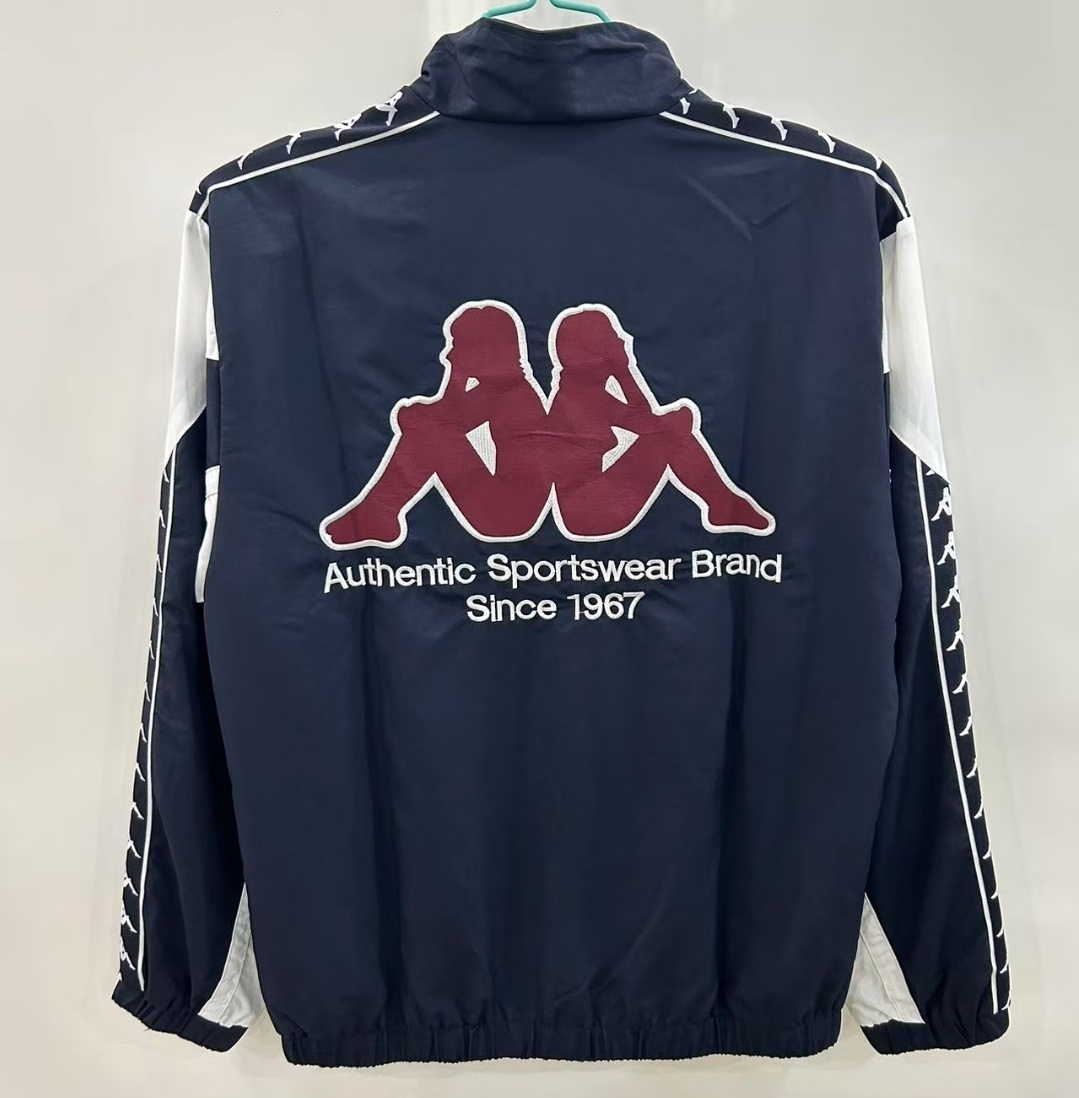 25/26 Barcelona 1967 Style Black/White Windbreaker