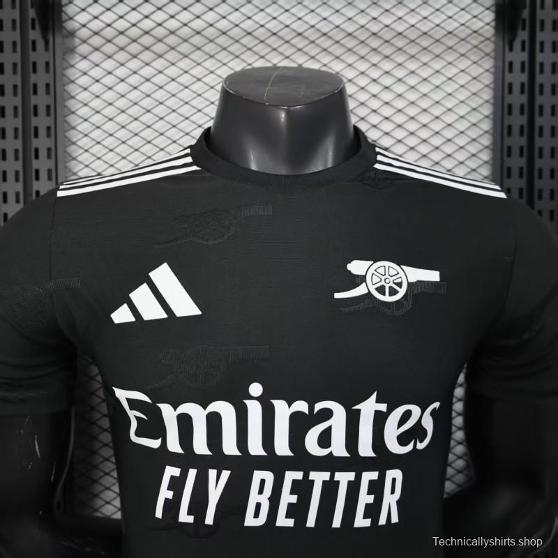 Player Version 25/26 Arsenal Black Pre-Match Jersey