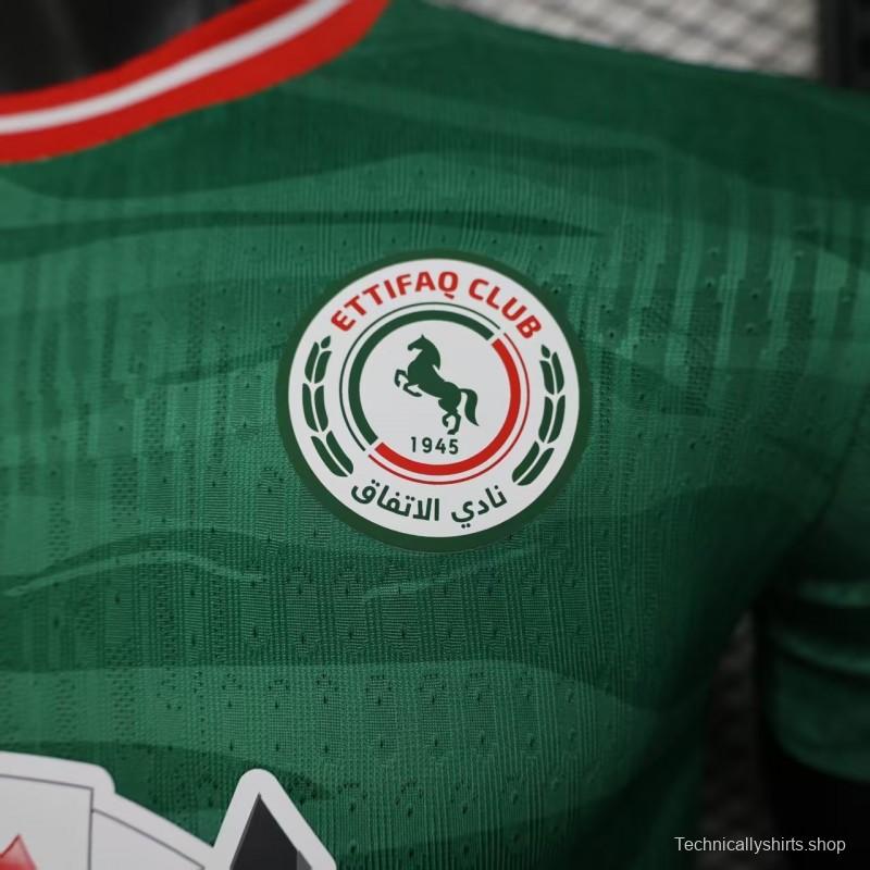 Player Version 25/26 Al-Ettifaq FC Green Jersey