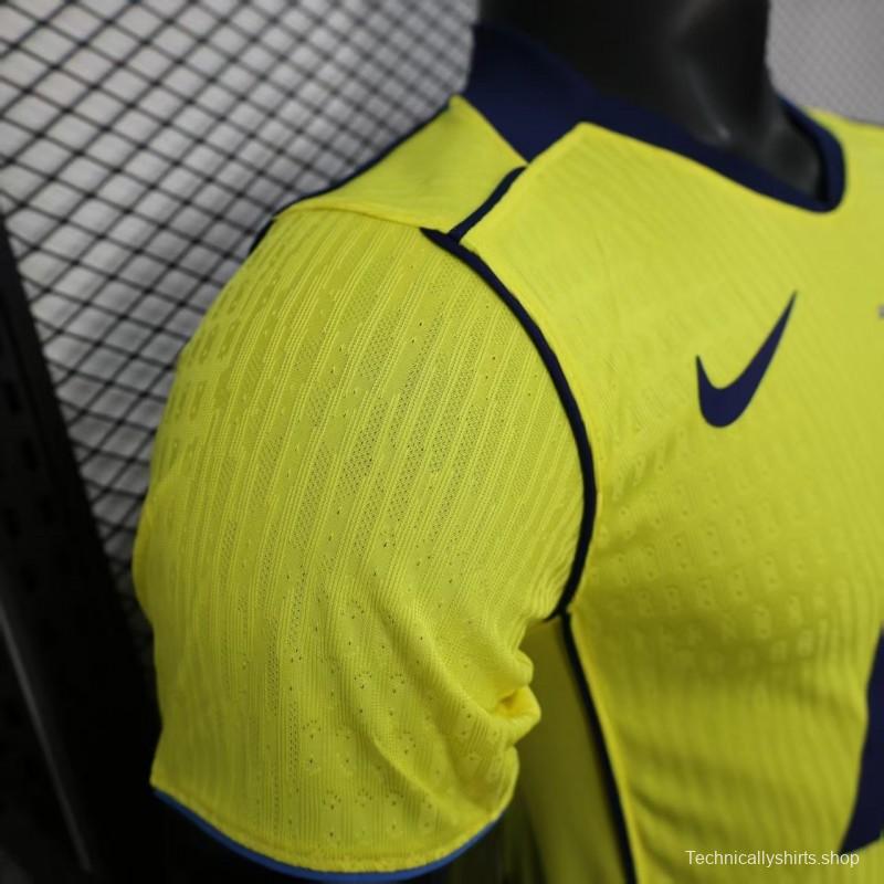Player Version 25/26 Tottenham Hotspur Third Yellow Jersey