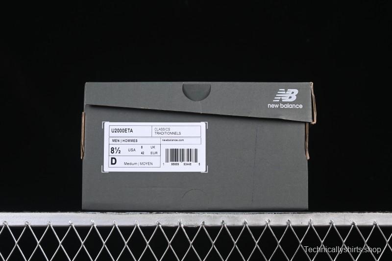 New Balance 2000 Series Retro Dad Style Casual Sports Running Shoes - U2000ETA