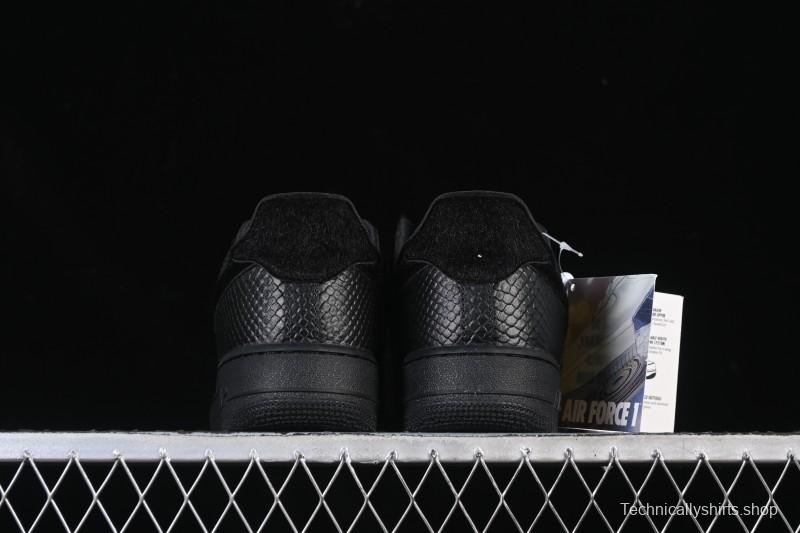 Nike Air Force 1'07 Low Casual Sneakers with Full-Length Air Cushion - HQ1977-001