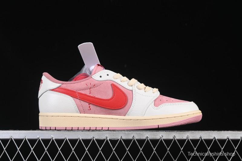 Nike Travis Scott x Air Jordan 1 Low OG AJ1 DM7866-100