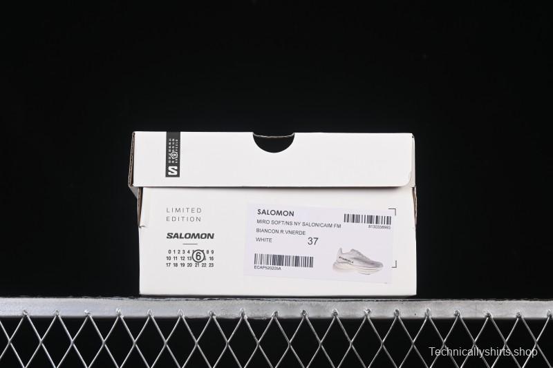 Maison Margiela MM6 x Salomon Spectur Low-Top Lace-Up Casual Lifestyle Shoes in White - AJE5