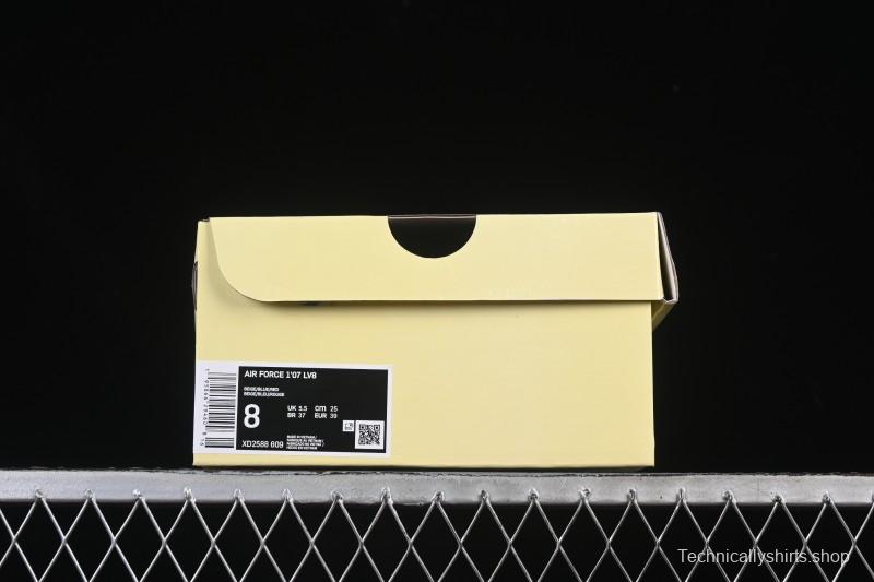 Nike Air Force 1'07 Low Collaboration Beige Camouflage Red Blue Hook Casual Skate Shoes - XD2588-609