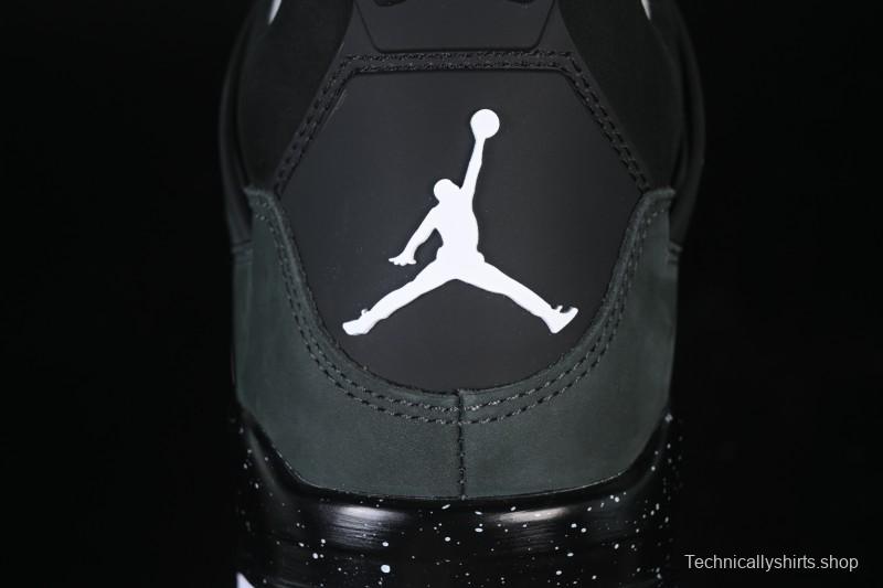 Nike Air Jordan 4 Retro Basketball Shoes with Fear Pack Design - FQ8138-002