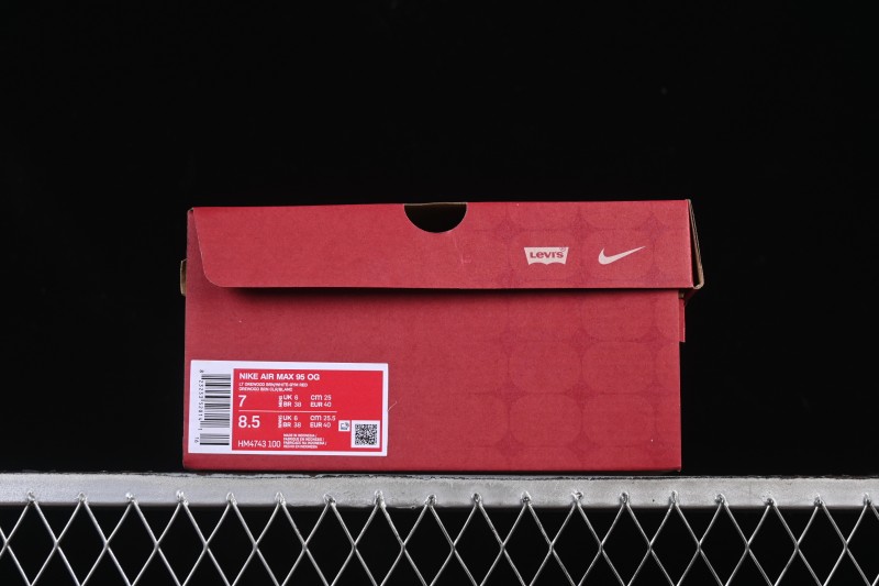 Nike Air Max 95 Retro Running Shoes with Air Cushioning - HM4743-100
