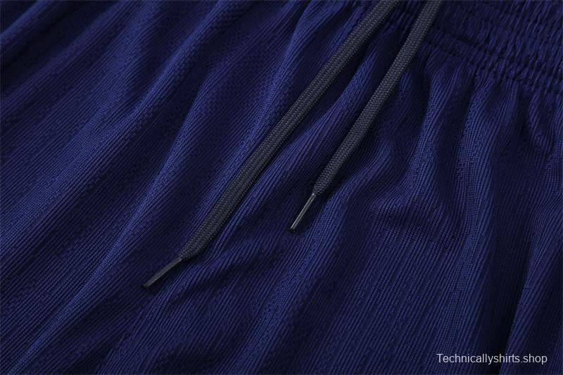 Player Version 25/26 Barcelona Orange T90 Half Zipper Jacket+Long Pants