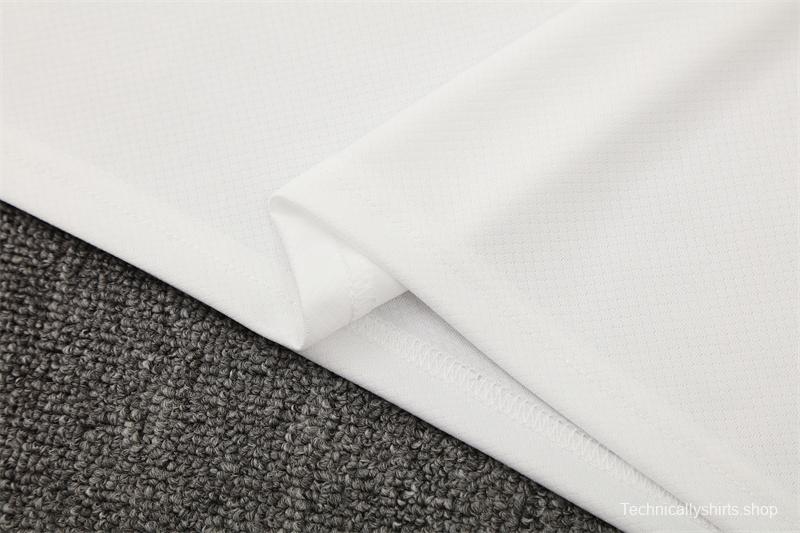 25/26 PSG White T90 with XS Short Sleeve+Soccer Shorts