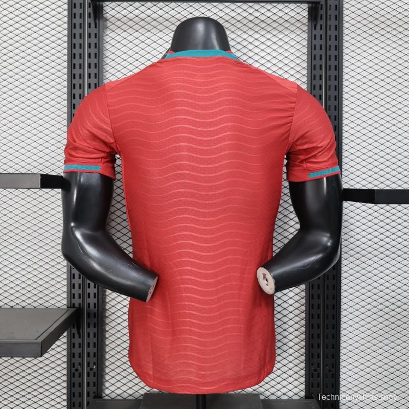Player Version 2026 Portugal Home Jersey