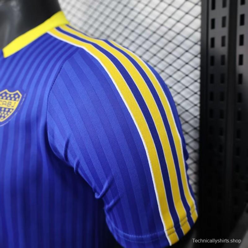 Player Version 25/26 Adidas Boca Juniors Terrace Icons Jersey