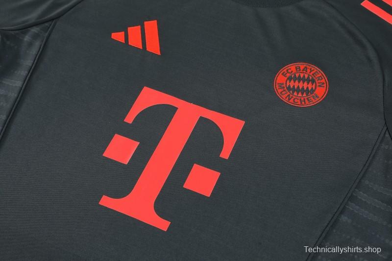 25/26 Bayern Munich Black Short Sleeve Jersey+Shorts
