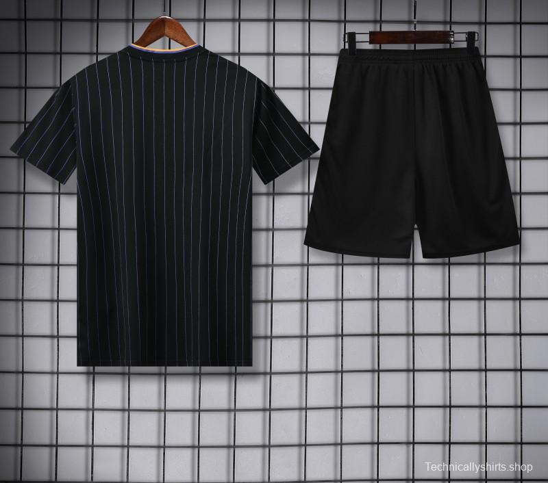 25/26 Manchester United Wine Short Sleeve Jersey+Shorts