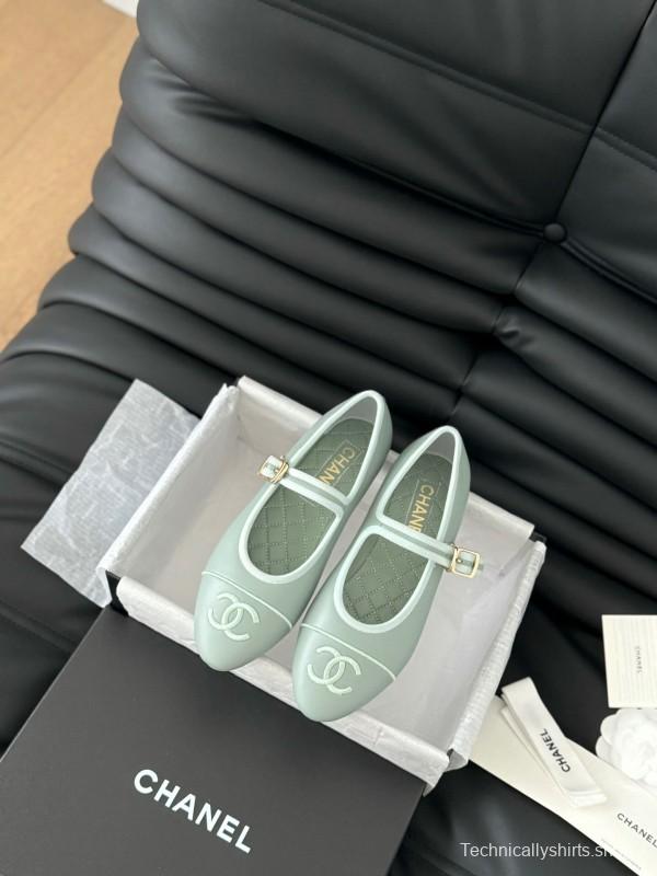 Chanel SS 2025 Runway Mary Jane Flats - LY00