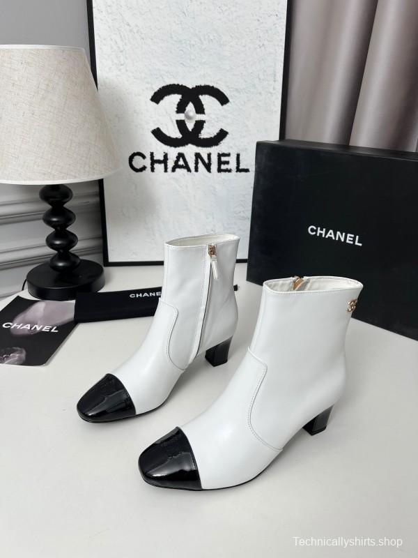 Chanel 2025/SS Double C Heel Fashion Boots - LY00370/LY00400