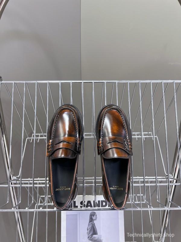 Saint Laurent Classic Loafer Flats - KFY00350